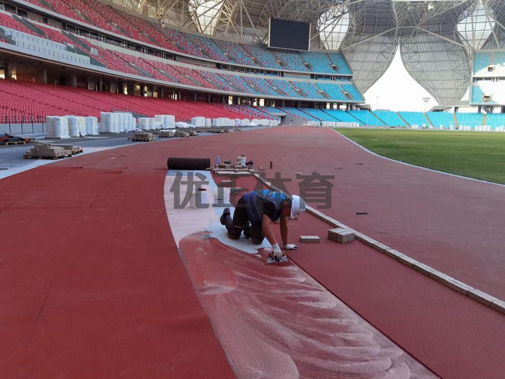 大连预制型橡胶跑道每平方米的价格